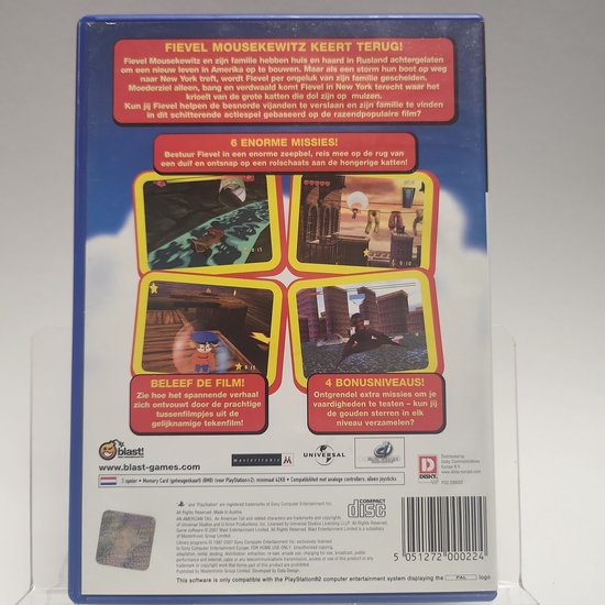 Fievel Avontuur Staartje