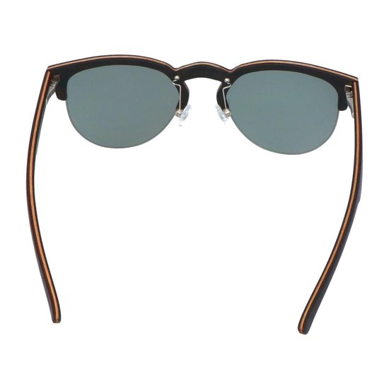 5one® meester Sports G15 - Ebony houten zonnebril - sportief model