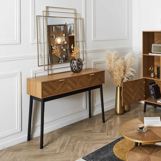 Sidetable Bijzettafel Felix 35x100x80 cm - Art Deco Consoletafel