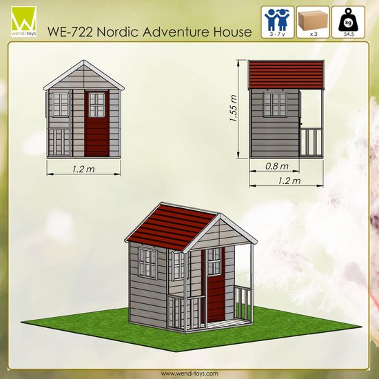 Wendi Toys - Speelhuis - WTM18