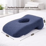 Gezichtskussen voor Massage - Blauw - Massage Kussen - Massagekussen voor Kind en Volwassenen - Hoofdsteun Massagetafel