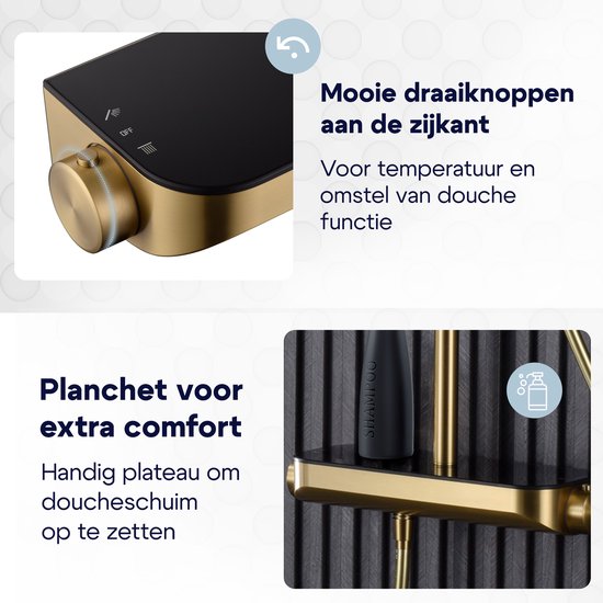 Luzzo® Regendouche met
