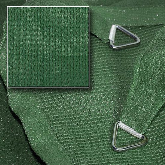 HanSe® Schaduwdoek Vierkant Waterdoorlatend 4x4 m - zonnedoek