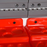4goodz Gereedschapswand 54-dlg met Haken - Rood/Grijs