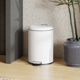 Pedaalemmer Prullenbak 20 liter met Binnenemmer - Softclose - Creme-wit