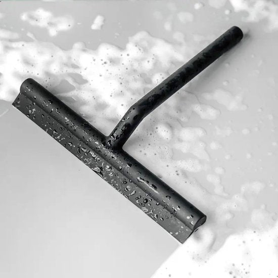 AKSA Home® Douchewisser met Ophanghaak - Trekker Douche - Raamwisser - Zwart