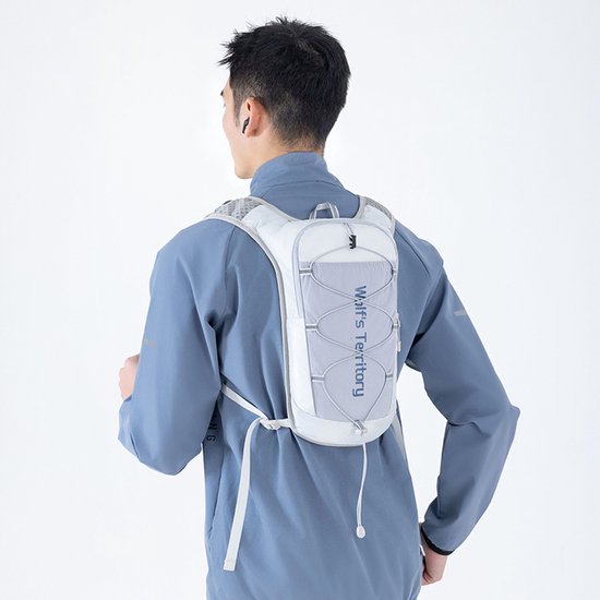 Hardlooprugzak 10L – Lichtgewicht Hydratatievest voor Hardlopen & Trailrunning – Ademend Running Vest met Opbergvakken en Reflectie