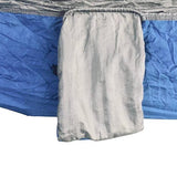 4gardenz® Outdoor Hangmat – Parachutestof – 270 cm – Compact & Sterk - Blauw