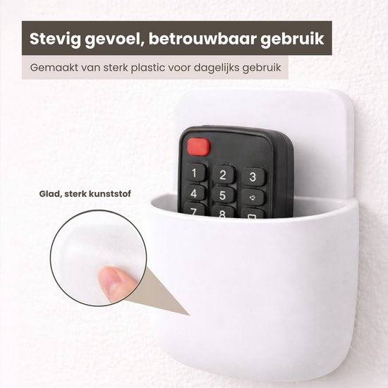 Afstandsbediening Houder- AB Houder - Remote Controll Holder - 3 9 11,5 - Set van 3 stuks