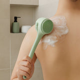 Elektrische Doucheborstel met 5 Opzetstukken – Groen – Diepe Reiniging & Massage – Oplaadbaar – Waterproof – Voor Rug, Benen & Gezicht