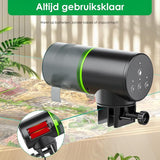 Automatische Voederautomaat met Timerfunctie - 200ml - Geschikt voor Vijver, Vlokken, Korrels en Tetra Visvoer - Visvoer Aquarium