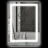 4goodz Badkamerspiegel 50x70 cm met Touch Verlichting en Planchet