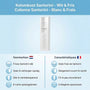 Badkamerkast Hoog Santorini met 1 deur en 6 planken - 173 cm - Wit