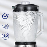 Safecourt Kitchen Blender - Smoothie maker - Krachtige 1200W - To-Go Beker - 3 Standen - RVS