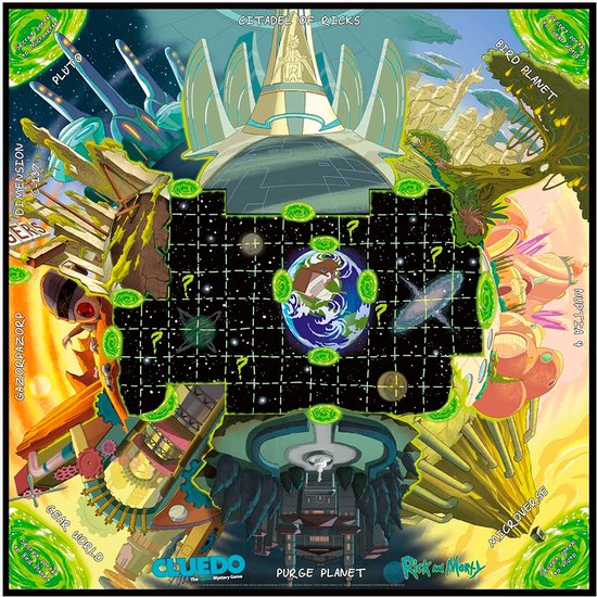 Cluedo Rick And Morty