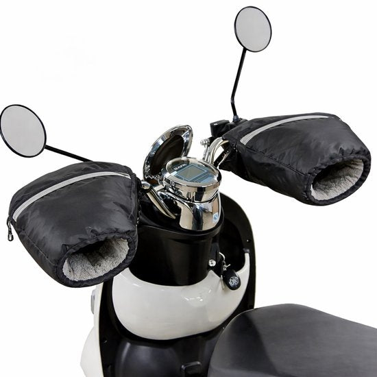 Stuurmoffen voor Fiets & Scooter – Waterdichte Handmoffen – Winter Stuurhandschoenen – Warme Handbeschermers – Geschikt voor Fiets, Scooter, Motor en Fatbike