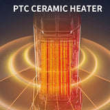 Heater - verwarming - ventilatorkachel - heaters elektrisch voor binnen - luchtverwarmer - Mini Airconditioner Ventilator Draagbare Ruimteverwarming En Koeling 1300W