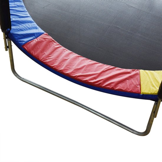 4goodz Trampoline rand Vervangings-Beschermrand 244 cm - Bont gekleurd