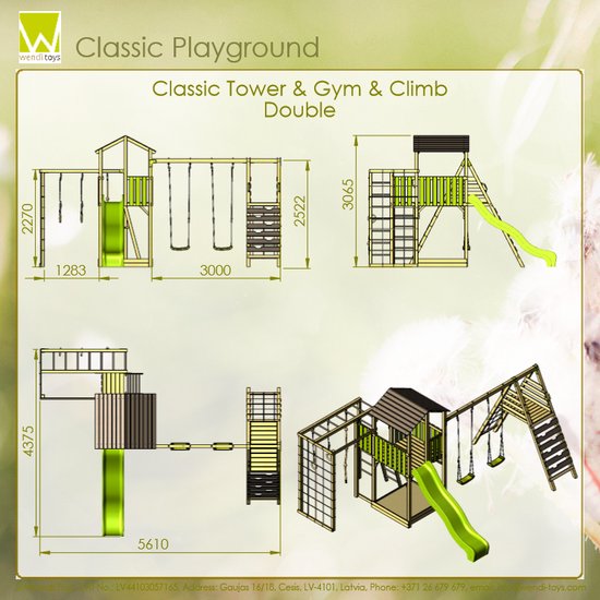 Wendi Toys - Speeltuin - WTC12