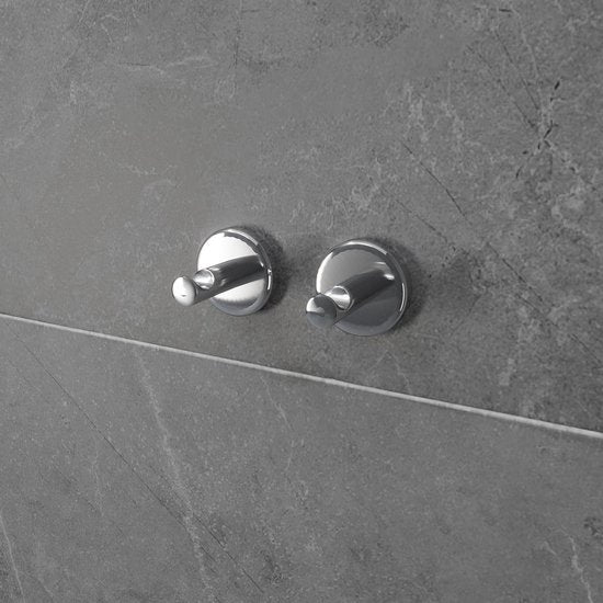 4bathroomz® Oslo set van 2 handoekhaakjes