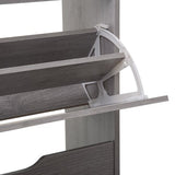 4goodz schoenenkast 3 lades 60x24x118 - voor 18 paar