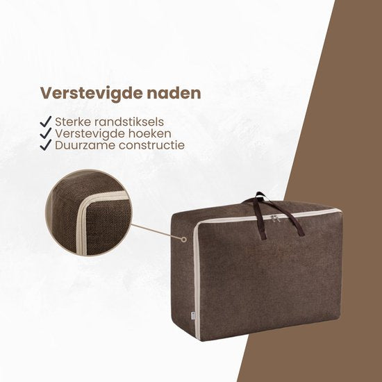 Opbergzak XXL Dekbed - 70 50 30 - Opbergtas voor Dekbed en Kleding - Kledingzak XXL