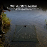 Kruisnet - 100 x 100 cm - Inklapbaar - Aasvisjes Vangen - Visnet