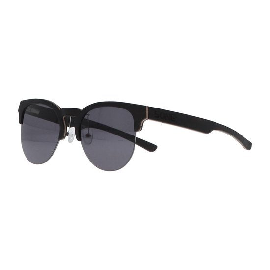 5one® Classic Sports Grey - Ebony houten zonnebril - sportief model