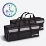 Goods&Co Accutas Ebike Brandveilig - Twee stuks - Elektrische Fiets Accu Tas - Beschermhoes E-bike - 49 × 15 × 15 cm - Brandwerende Zak Fietsaccu - Hittebestendige Lipo Bag voor E Bike - Brandzak - Brandveiligheid– Accuhoes – Saver Hoes - Zwart