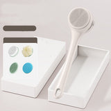 Elektrische Doucheborstel met 5 Opzetstukken – Wit – Diepe Reiniging & Massage – Oplaadbaar – Waterproof – Voor Rug, Benen & Gezicht