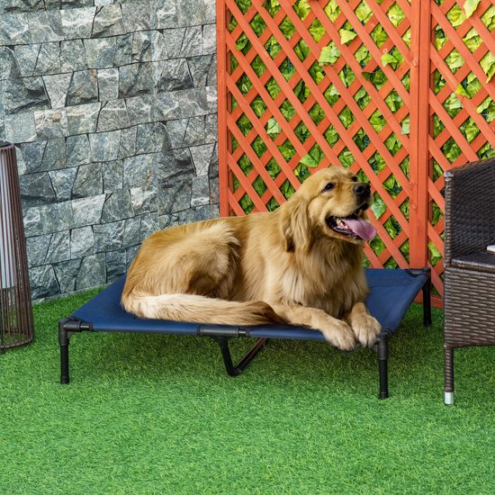 Hondenligbed - Kattenligbed - Comfortabel Hondenstretcher - Blauw