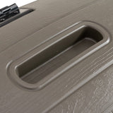 Lifetime® Kunststof Composteerder met 2 vaten 380L - 79x160x110cm