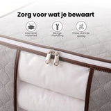 Opbergtas Kleding - 4 Stuks - Organizer voor Dekbed - Opbergzak - Opbergers voor Seizoenskleding