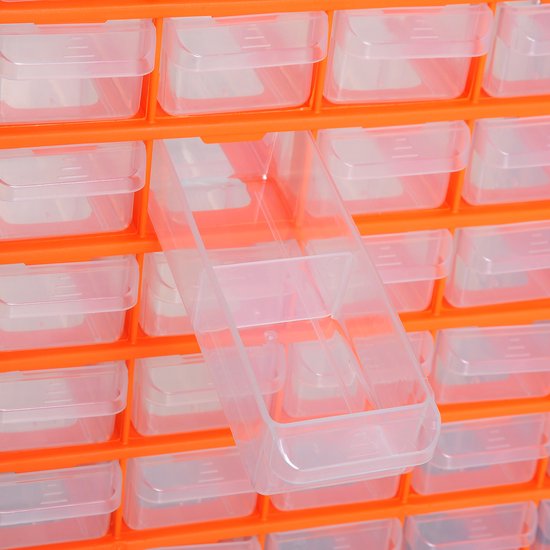 Assortimentsdoos 60 schuifladen - Oranje