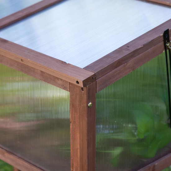 4goodz Houten Kweekkas - moestuin op Poten 845-472 - 50x90x93 cm