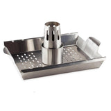 4cookz 3-in-1 RVS groente en kip rooster - chicken on beercan rooster