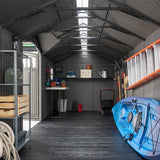 Lifetime - LG60351 - Tuinhuis - Tuinschuur - 241 x 243 x 610 cm