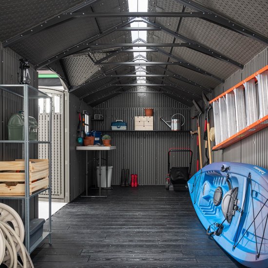 Lifetime - LG60351 - Tuinhuis - Tuinschuur - 241 x 243 x 610 cm