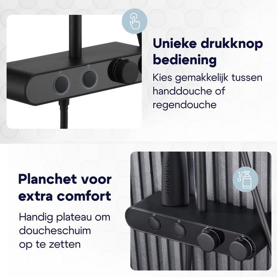 Luzzo® Regendouche met