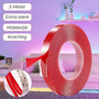 24ME® Dubbelzijdig Montage Tape Etui - 1mm - Transparant - Nano tape - Acrylic VHB