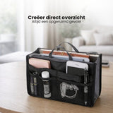 Handtas organizer - Bag in Bag - 11 ruime vakken - 17 9 Tasorganizer