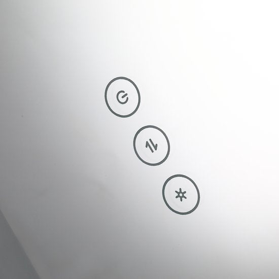 4goodz Badkamerspiegel LED - anticondens met Touch bediening