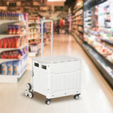 Winkelwagen Vouwkrat Trapklimmer Opvouwbaar max. 65 Kg Belastbaar