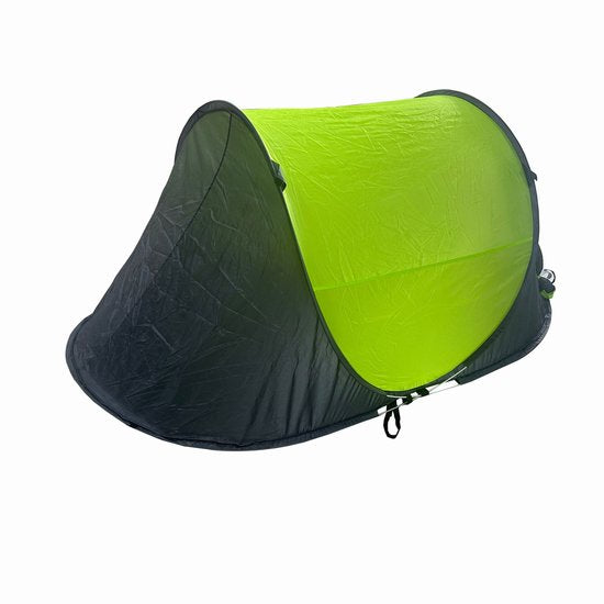 hanSe® Pop-up tent voor 2 personen groene kampeertent trekking festival