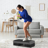 In 3 hoogte verstelbare anti-slip aerobic Stepbank - tot 250 kg