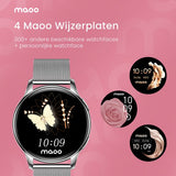Maoo Ventura - Premium AMOLED Smartwatch Dames
