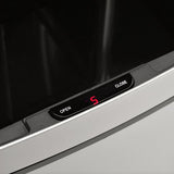 4cookz® Sensorprullenbak 60 liter - RVS Prullenbak