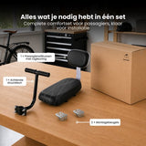 Bagagedrager Kussen – Zwart Fietszitje voor Extra Comfort en Eenvoud