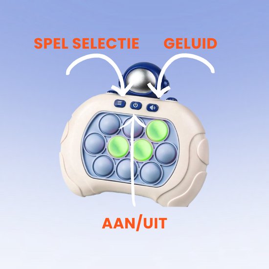 DMG Supply Pop It Game - Pop It - Pop Or Flop - Fidget Toy - Educatief Speelgoed