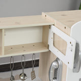 4goodz Uitgebreide Speelkeuken Kinderkeuken met toebehoren 30x74x81cm